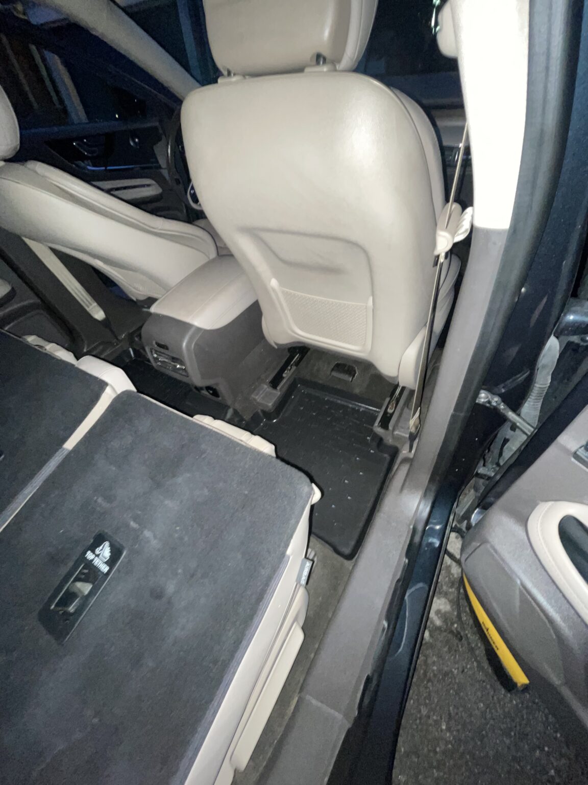 White car seats mobile detailing service results